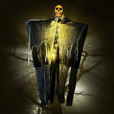 Glowing Halloween Skeleton Gauze Hanging Ghost