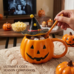 Halloween Pumpkin Ceramic Coffee Mug ๐โ