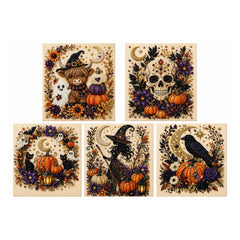 Halloween 3D Pearl Diamond Art Kit โ DIY Home Wall Decor & Gift