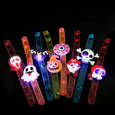 20PCS Halloween Glow Rings & Bracelets – LED Party Favors & Treat Bag Fillers