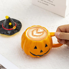 Halloween Pumpkin Ceramic Coffee Mug ๐โ