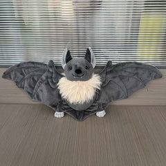 25cm Halloween Plush Bat Doll & Decorative Pillow