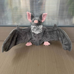 25cm Halloween Plush Bat Doll & Decorative Pillow