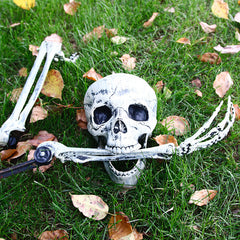 Halloween Prop – Realistic Plastic Human Skeleton Hand 💀