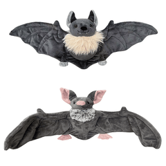 25cm Halloween Plush Bat Doll & Decorative Pillow